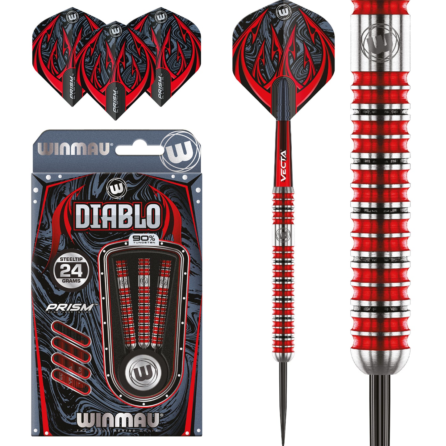 Steeldart Winmau Diablo 22g