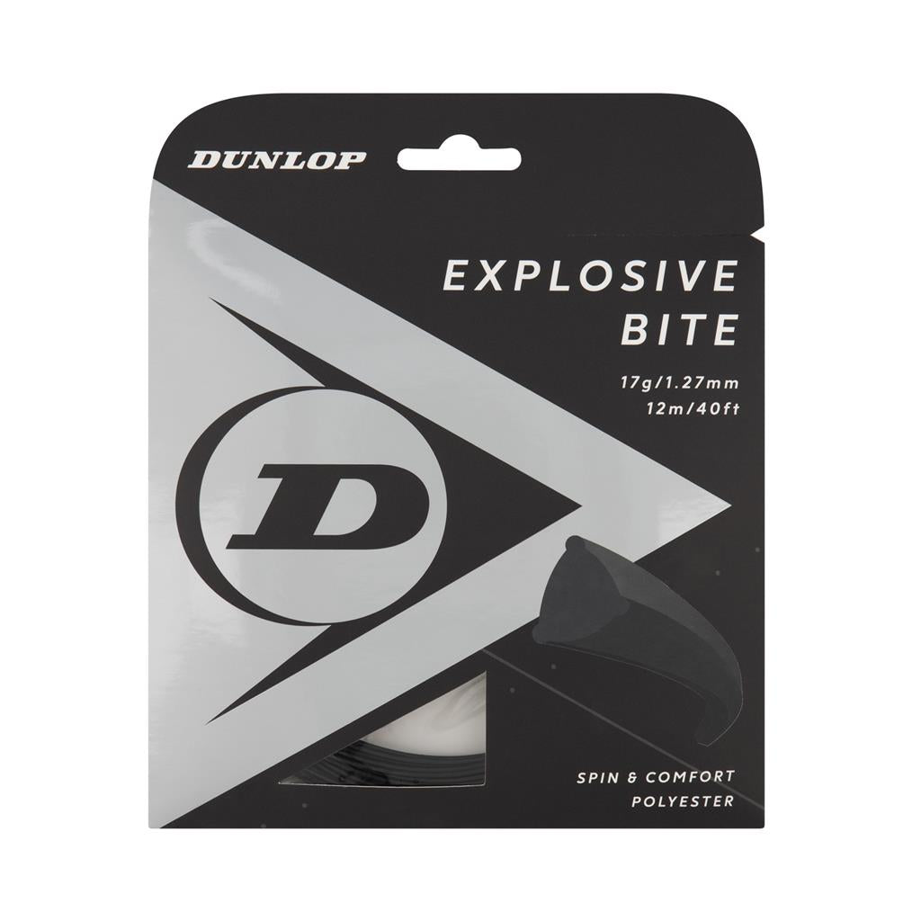 Tennis String EXPLOSIVE BITE 17G BK D 12M SET 1.27