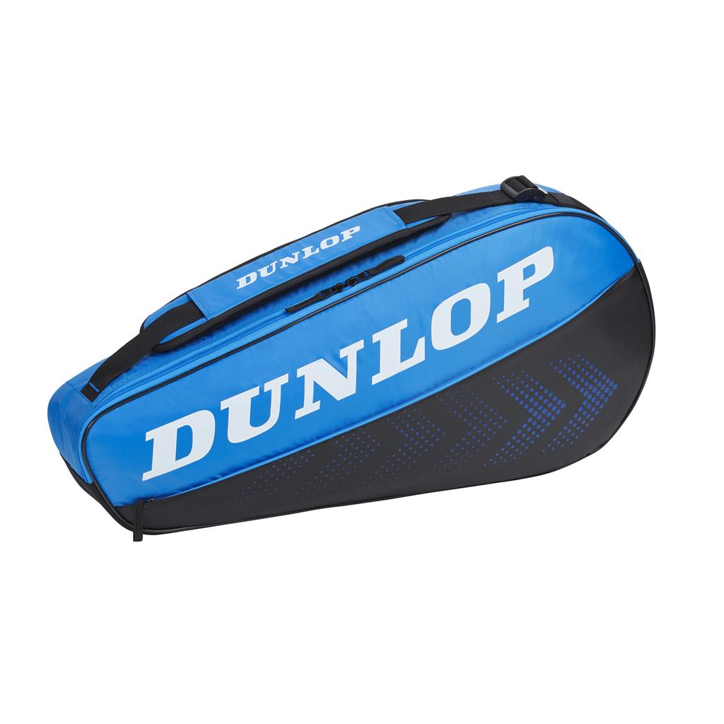 Dunlop Sport FX-CLUB 3RKT BLACK/BLUE Tennistasche Racketbag
