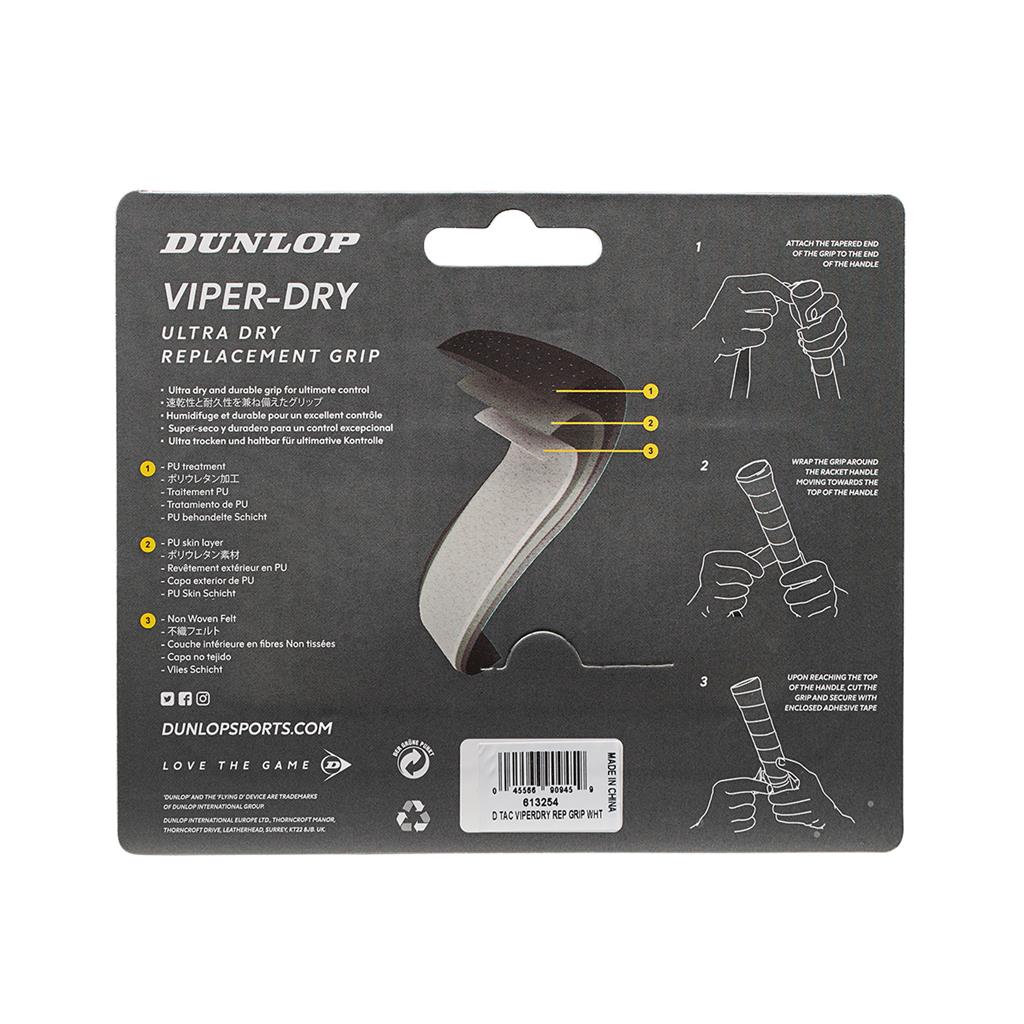 VIPERDRY REPLACEMENT GRIP WHITE 1PC
