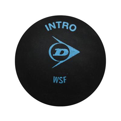 Dunlop Squash Balls INTRO Single Carton Black (1 Dot)
