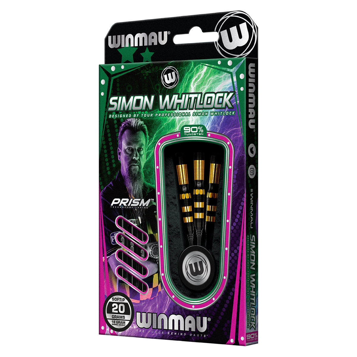 Softdart Winmau S. Whitlock DE 20g Dartpfeile