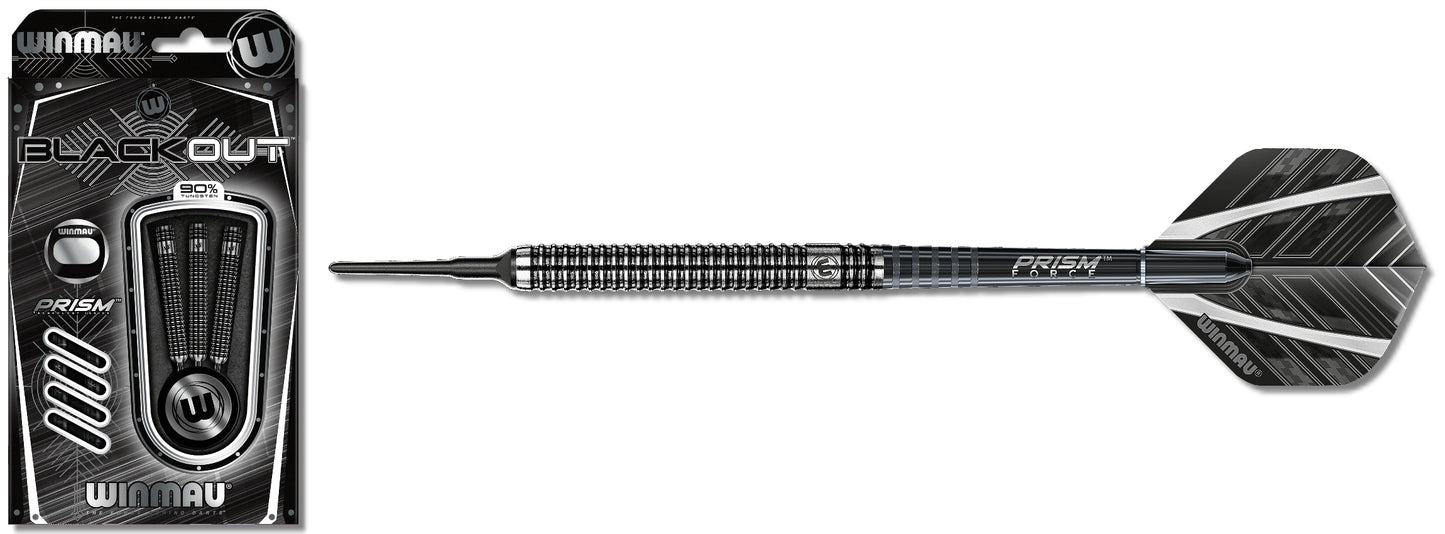 Softdart Winmau Blackout 20g Dartpfeile