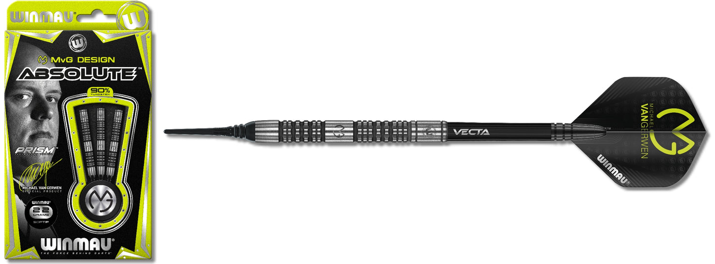 Softdart Winmau MvG Absolute 2431-22g
