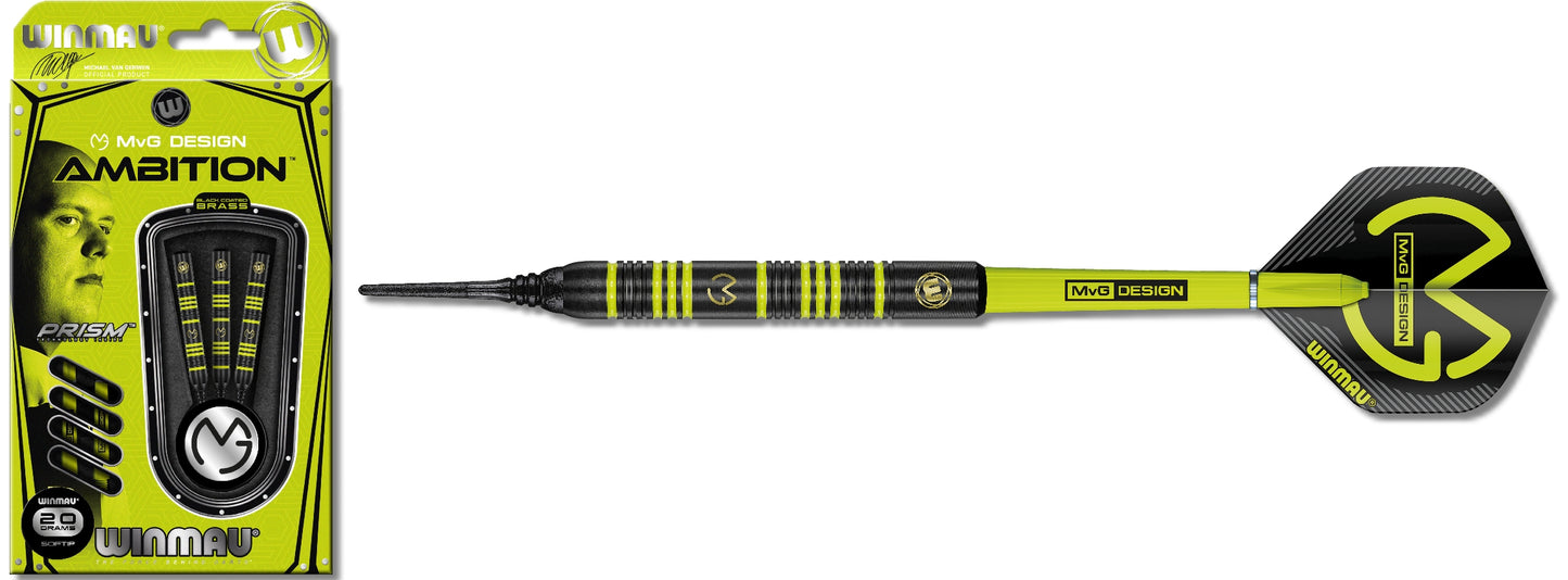 Softdart Winmau MvG Ambition 20g Dartpfeile