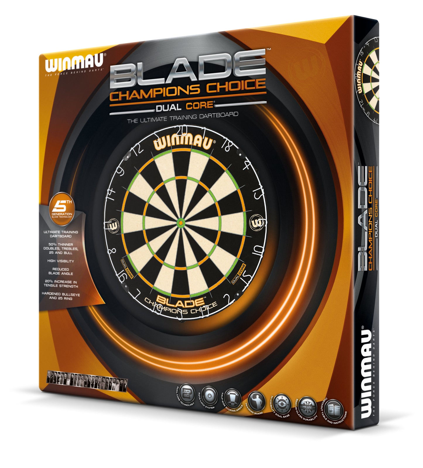Dartboard Winmau Champion's Choice Dual Core