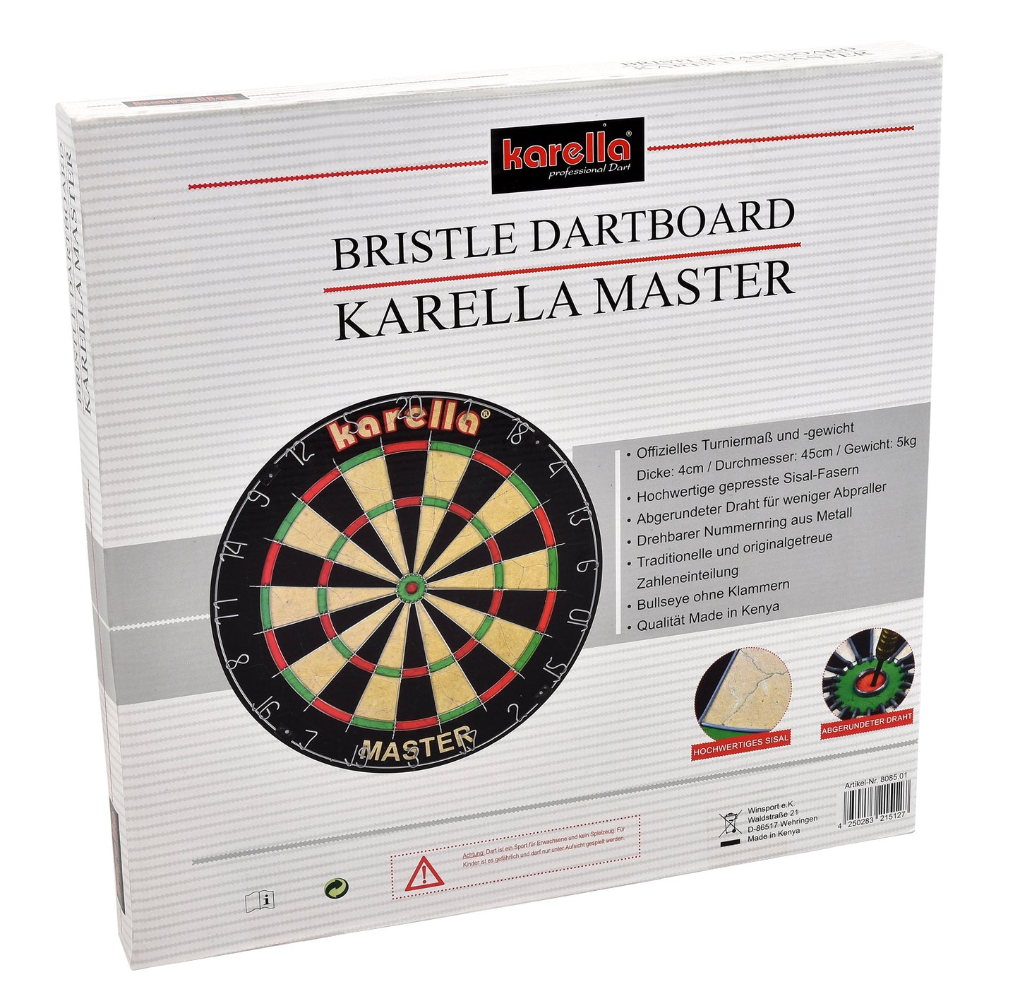 Jeu de fléchettes électronique Karella Master avec 2 jeux de fléchettes souples Karella