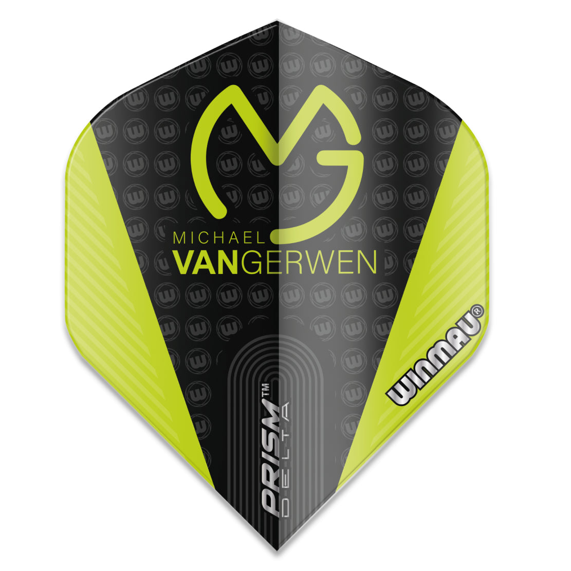 Flights Winmau Prism Delta MvG Extra Thick 6915-207 black/green