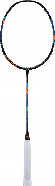 Raquette de badminton Li-Ning AXFORCE JR cordée noir/bleu - AYPS085-1
