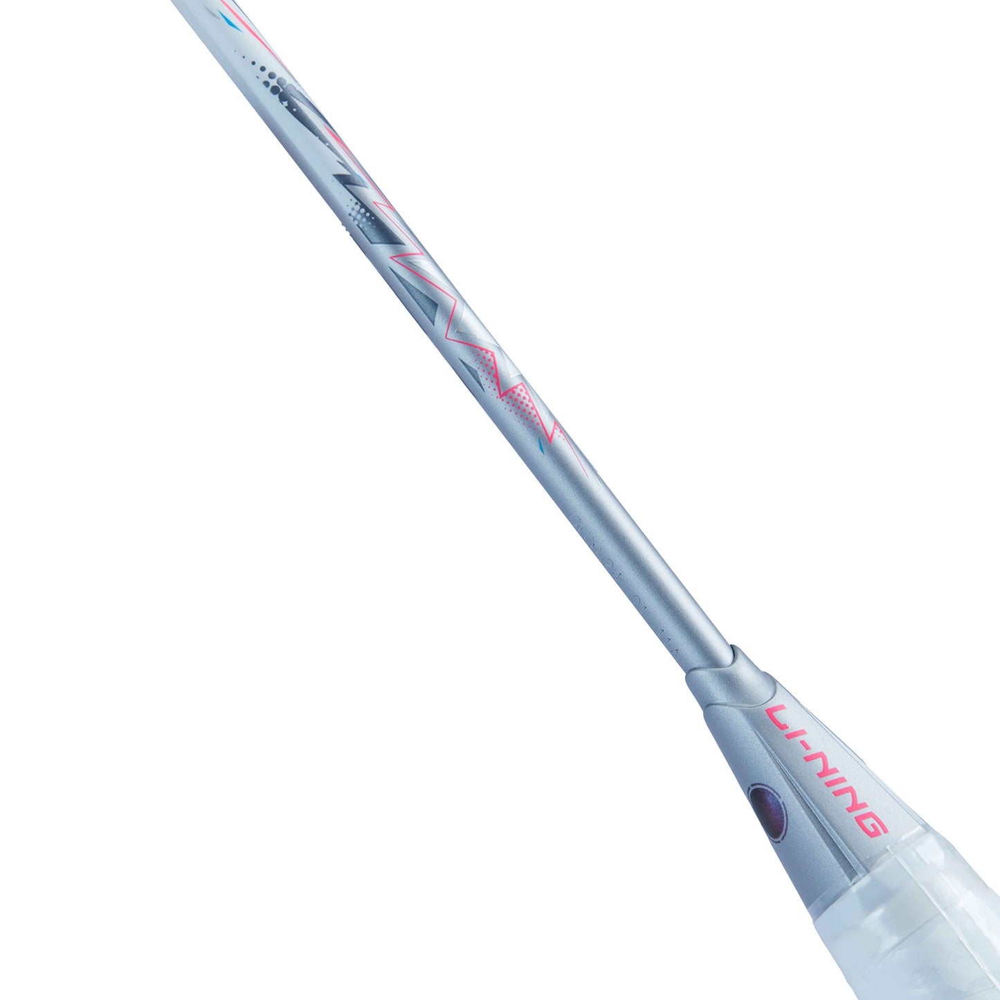 Li-Ning Badmintonschläger AXFORCE BIGBANG (4U) weiß - unbespannt - AYPU051-4