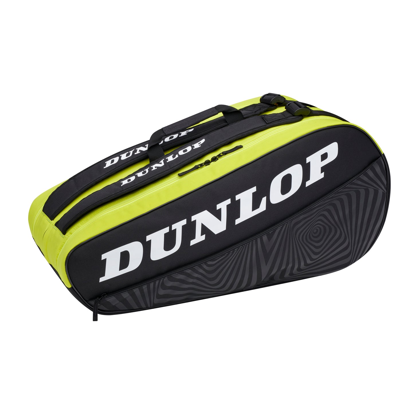 Dunlop Racket Bag SX-CLUB 10RKT BLACK/YELLOW