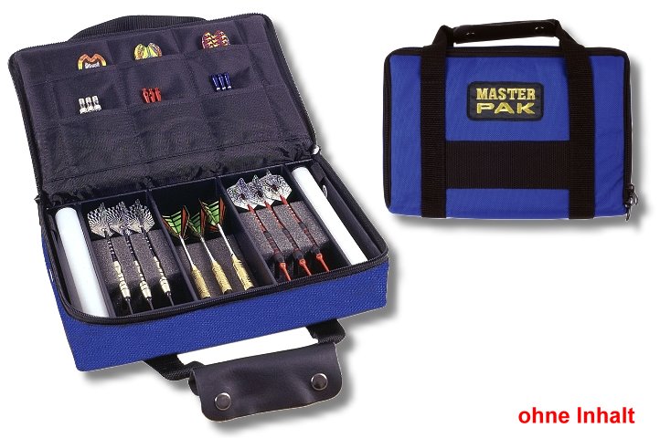 Darttasche Master Pak blau