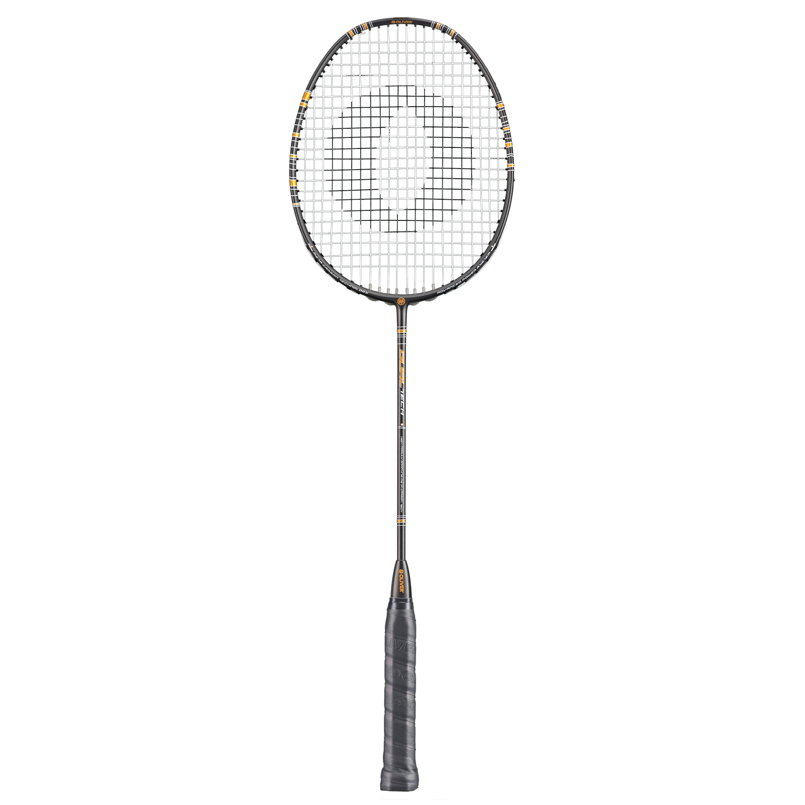 OLIVER Badmintonschläger DUAL TEC bespannt