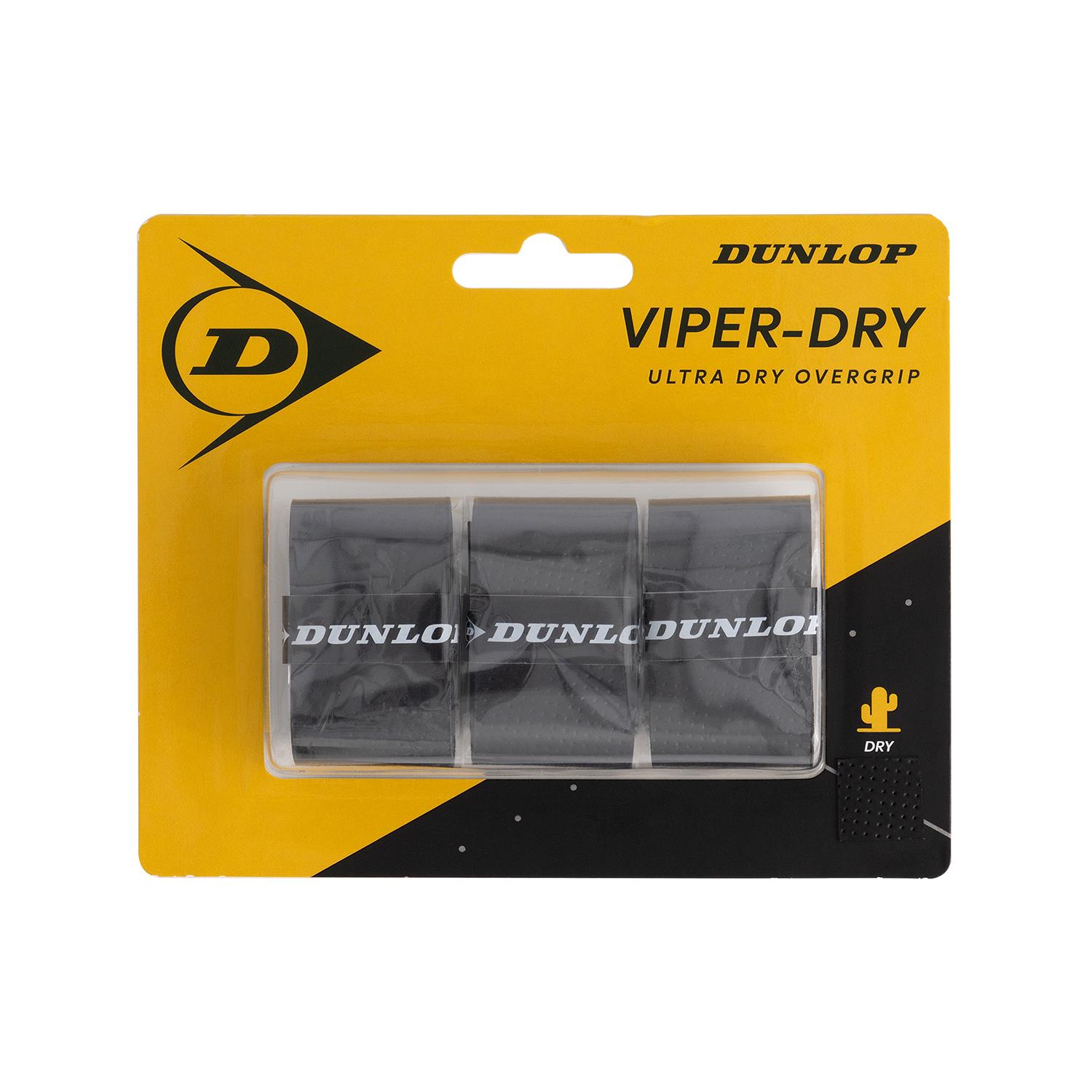 VIPERDRY OVERGRIP BLACK 3PCS
