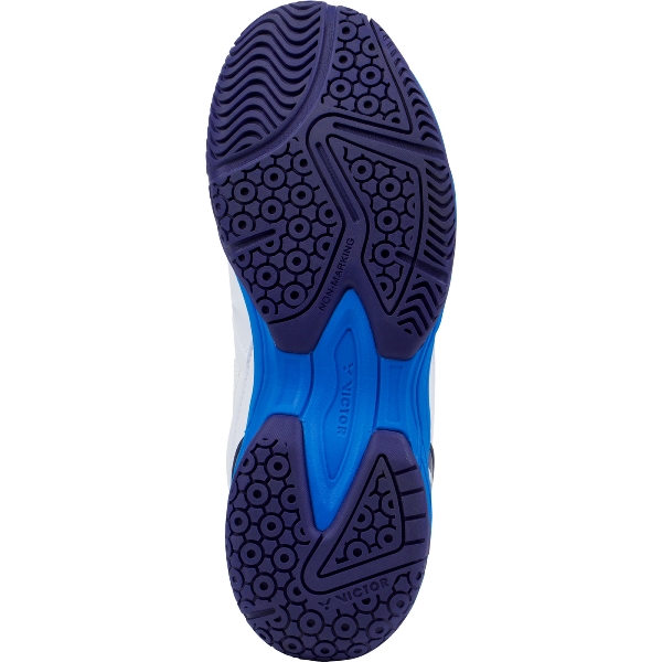 Unisex Badmintonschuh A170 A weiß/blau