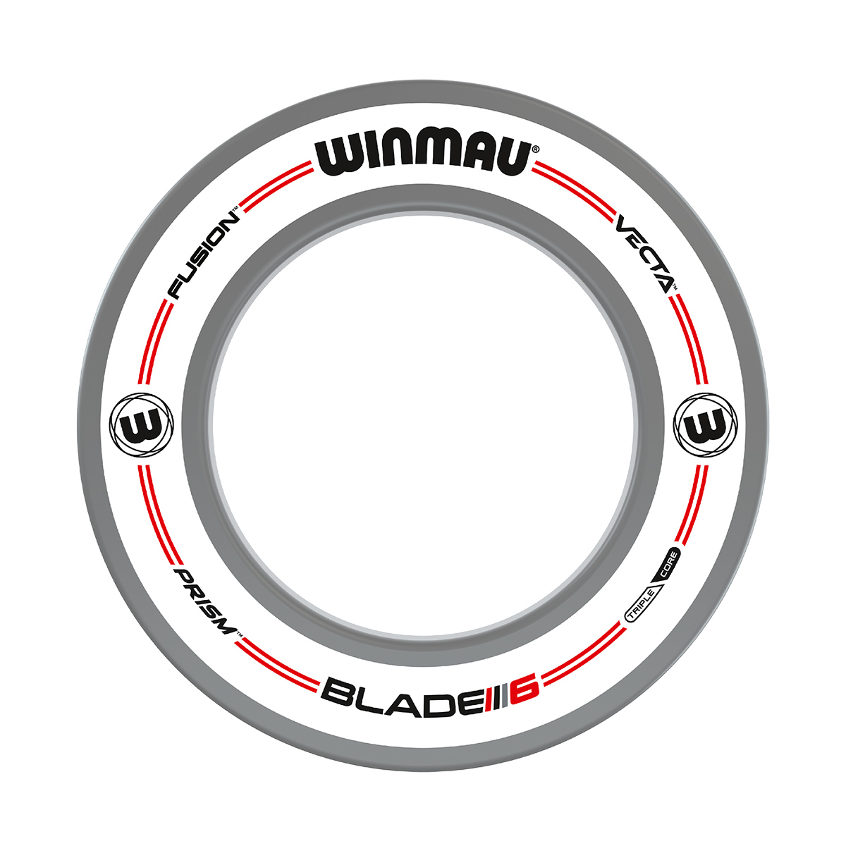Winmau Surround Catchring (Auffangring) Pro-Line weiß Dartboard Surround