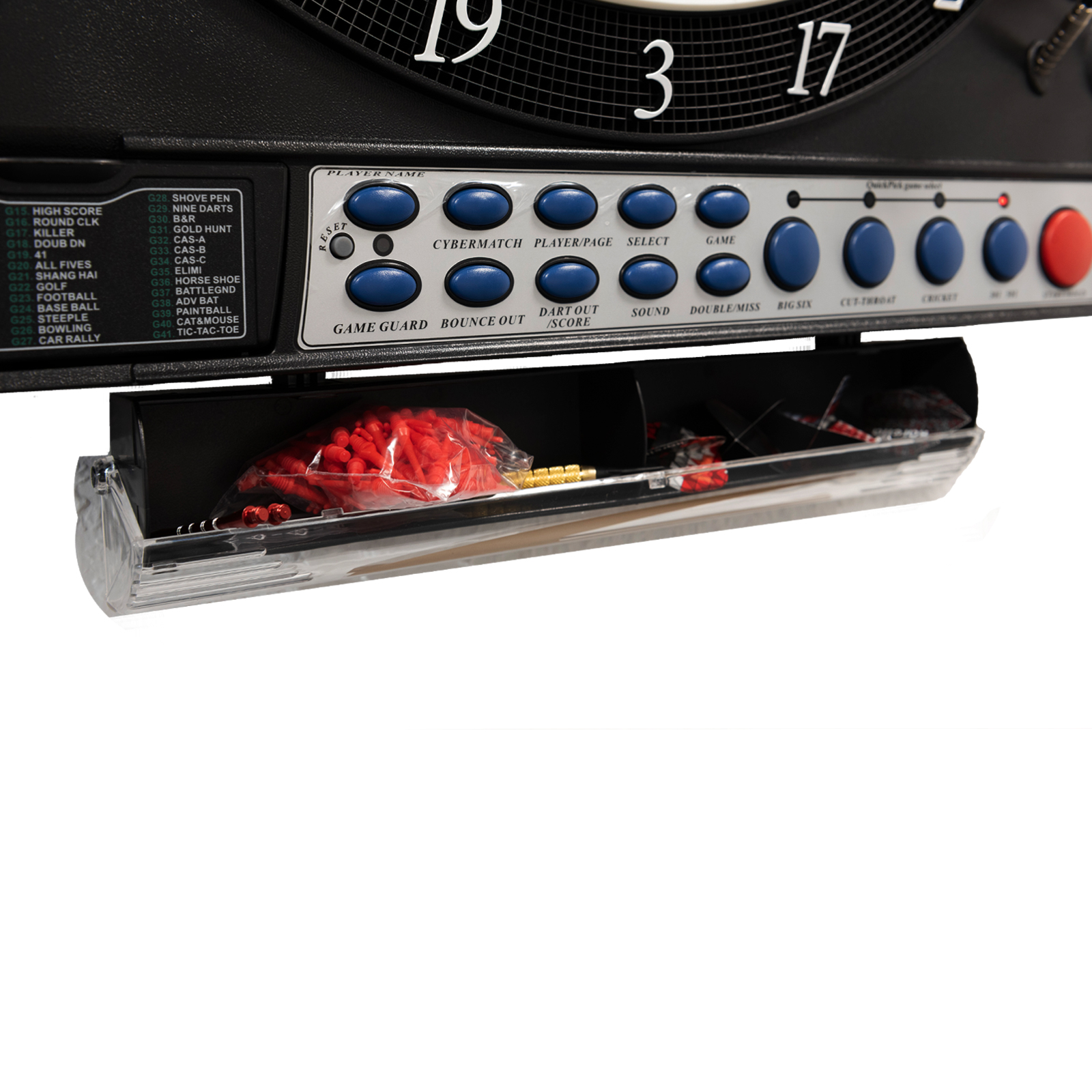 Dartautomat Karella Premium Silver E-Dartscheibe