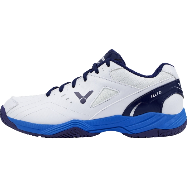 Unisex Badmintonschuh A170 A weiß/blau