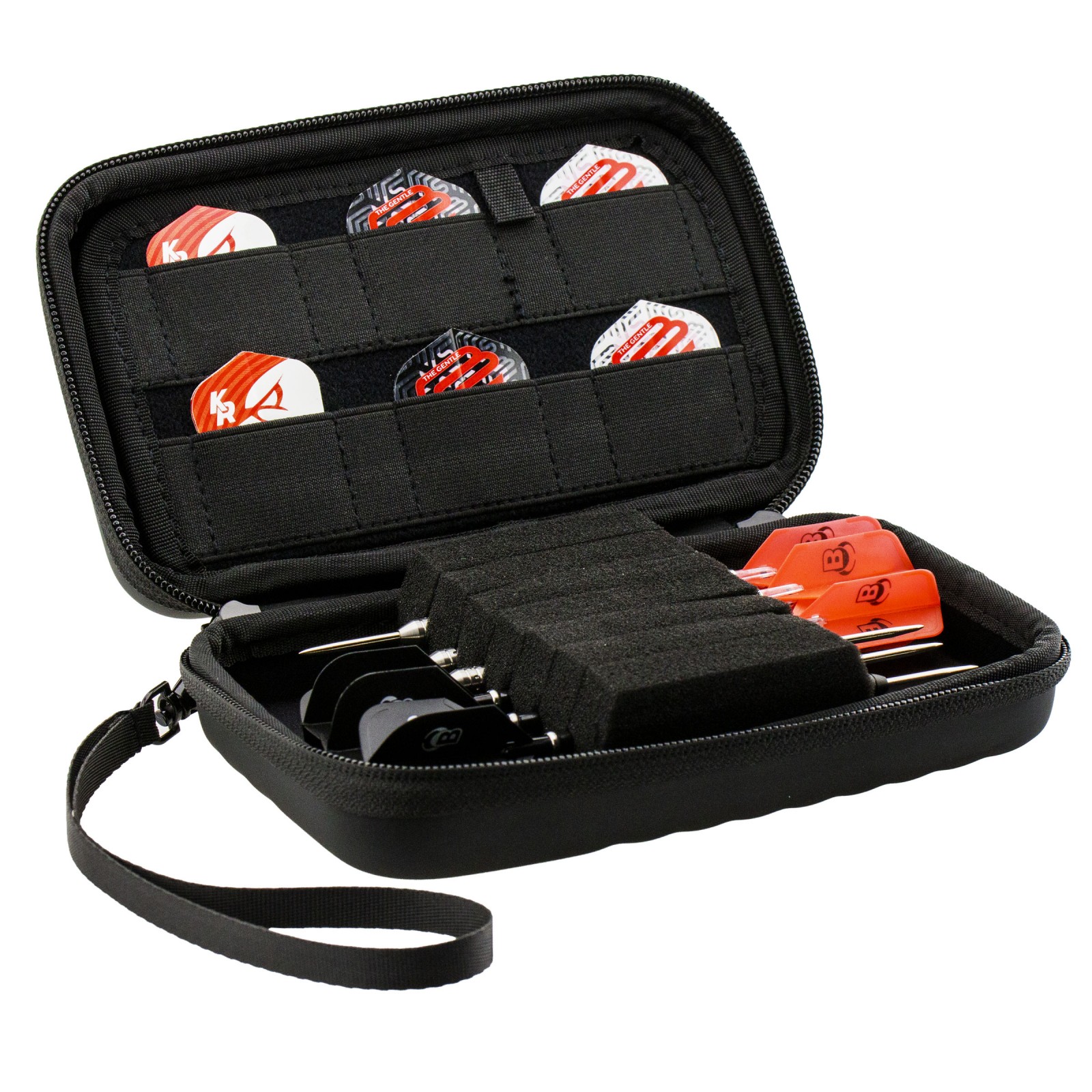 BULL'S ORBIS XL Dartcase black Darttasche
