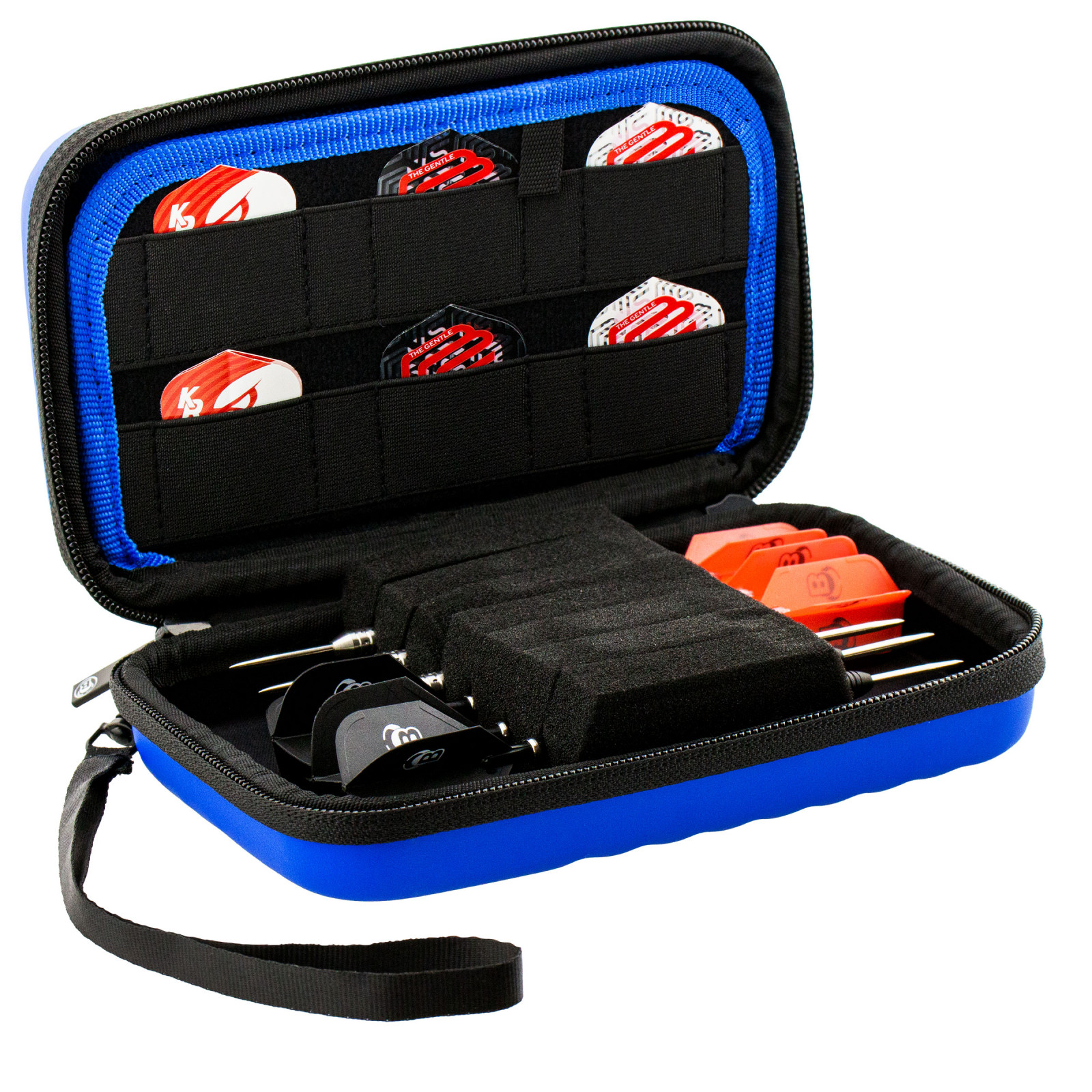 BULL'S ORBIS XL Dartcase blue Darttasche