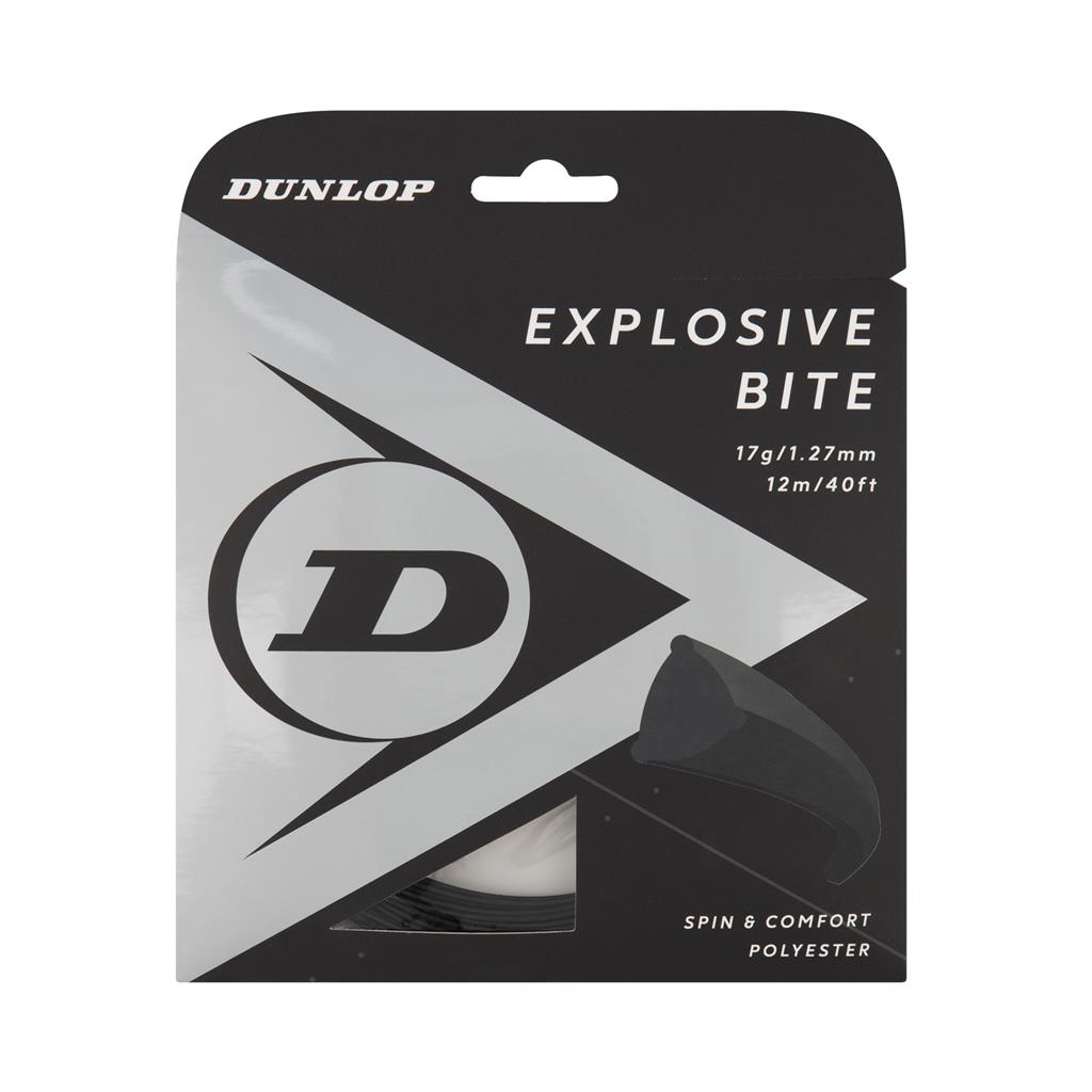 Tennis Saite EXPLOSIVE BITE 17G BK D 12M SET 1,27