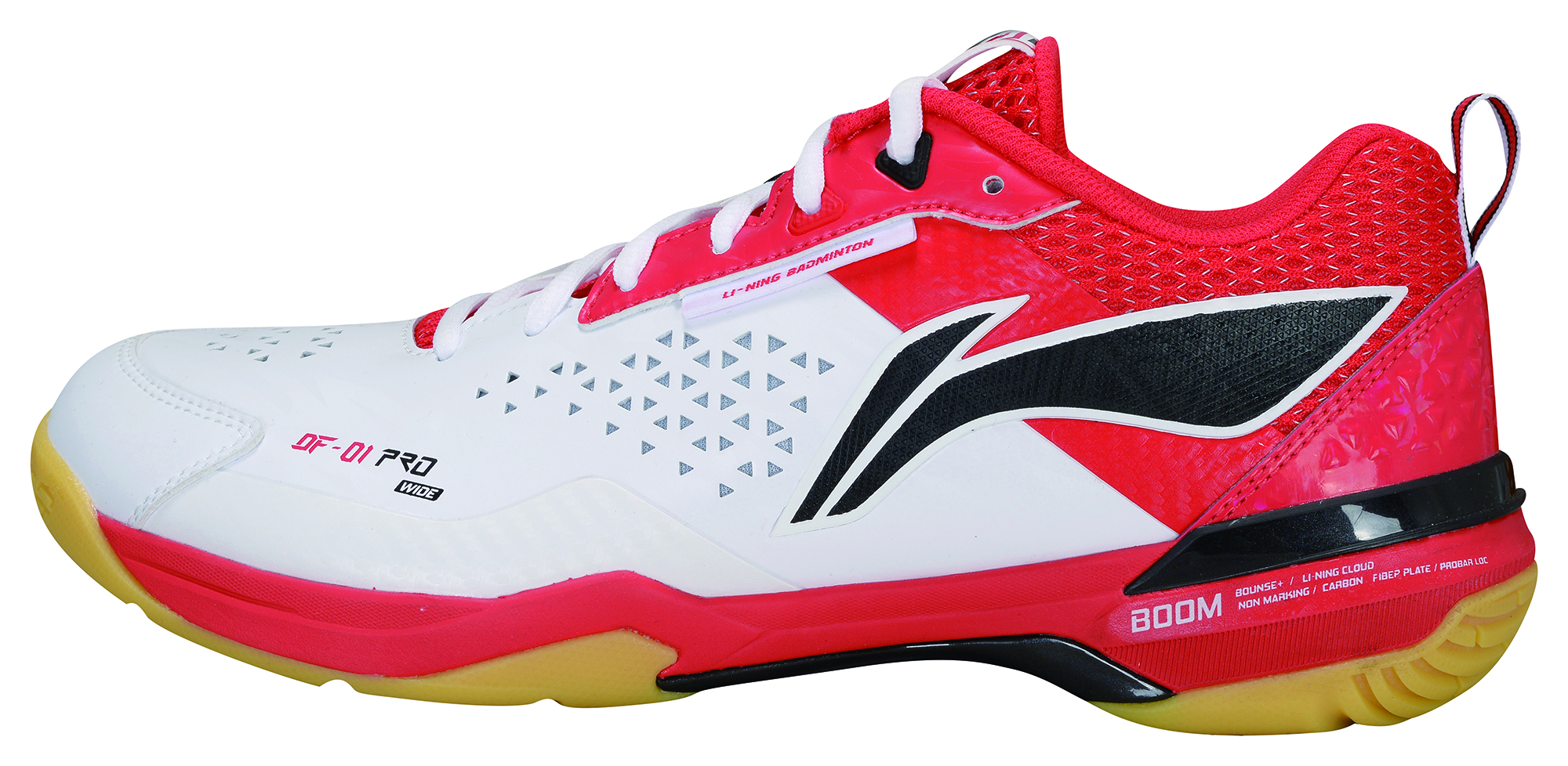 Li-Ning Unisex Badmintonschuh "Blade Pro" weiß/rot EU 46 1/3, US 12