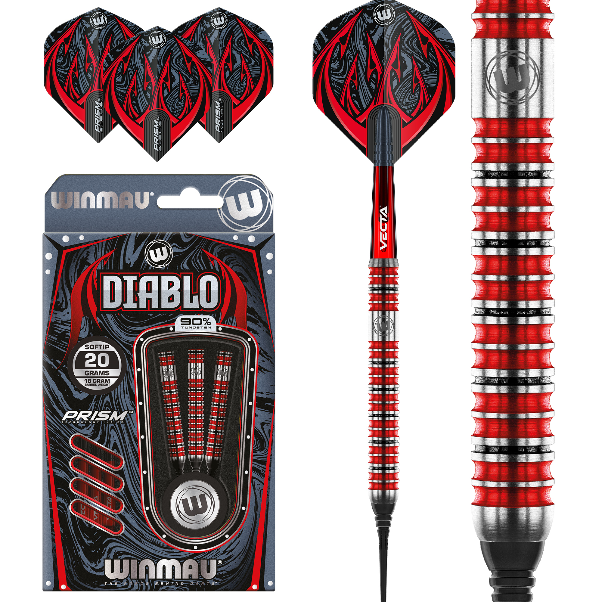 Softdart Winmau Diablo 20g