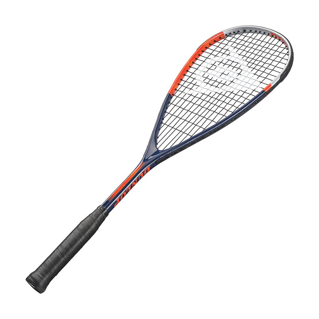 Squashschläger TRISTORM PRO DARK BLUE/ORANGE/SILVER
