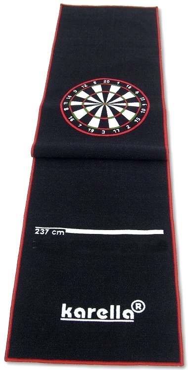 Dartmatte Karella Premium velour 290x60 Nylonfloor Dart-Teppich