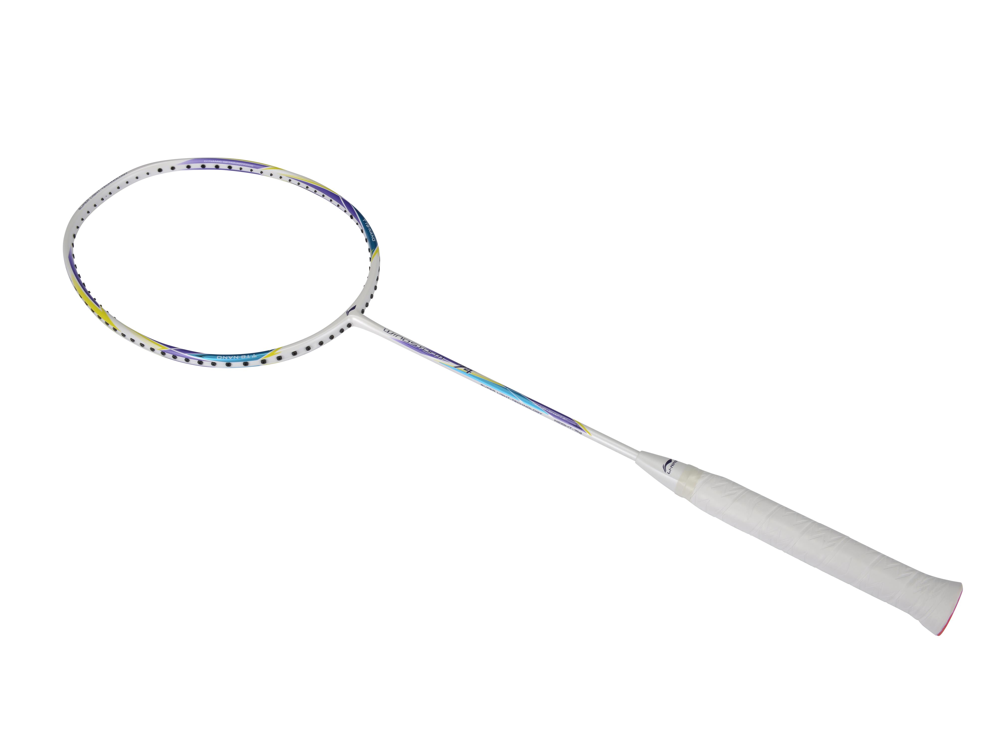 Li-Ning Badmintonschläger Windstorm 74 weiß unbespannt