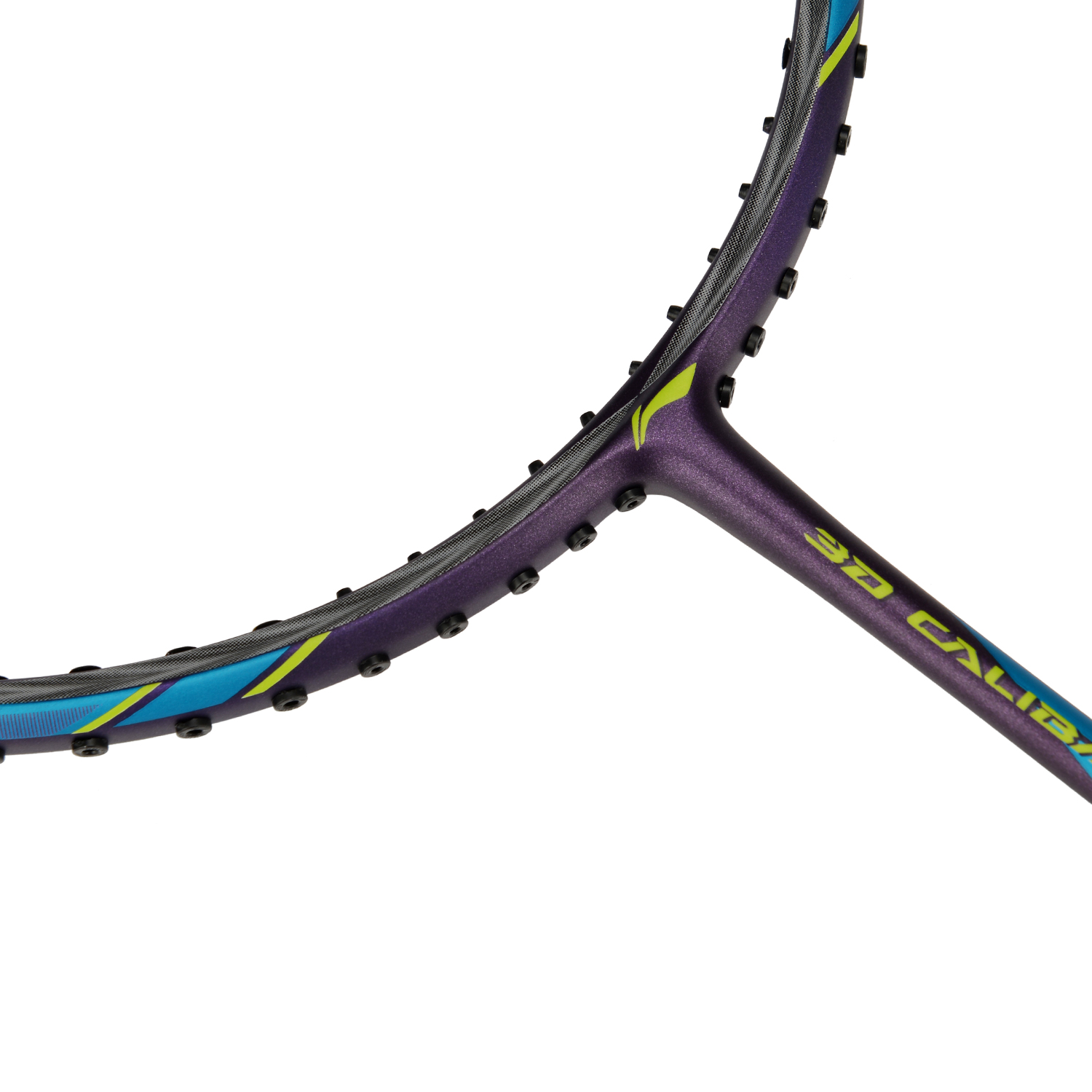 Li-Ning Badmintonschläger 3D Calibar 001 Drive bespannt - AYPP008-3
