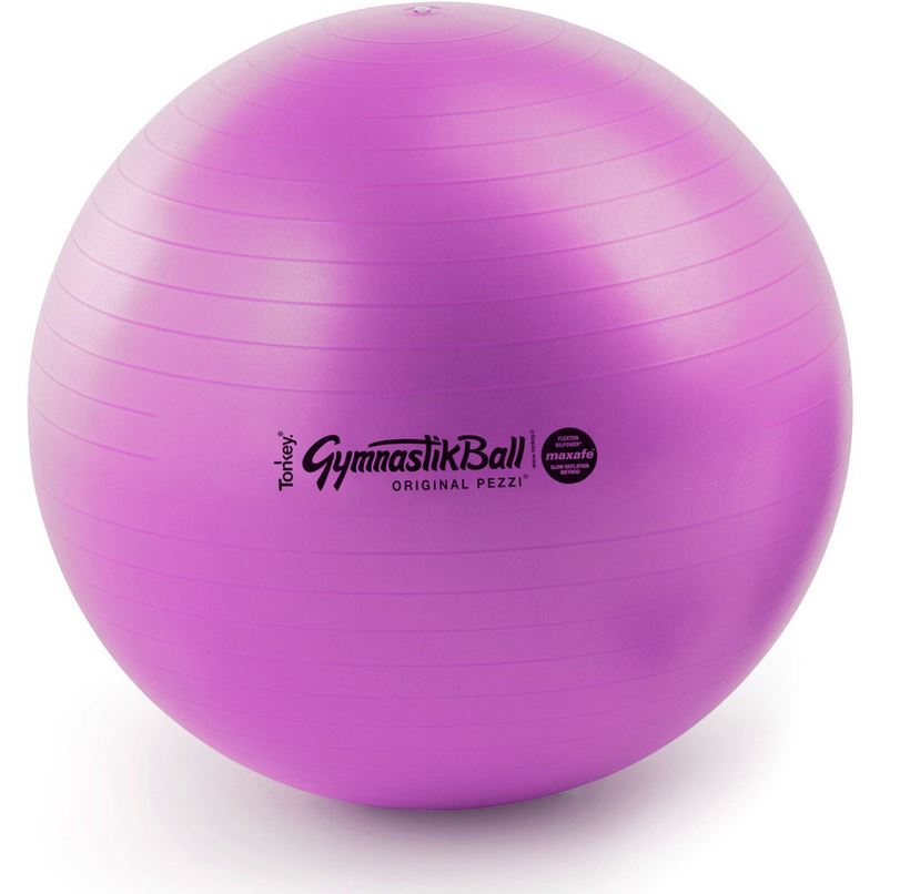Original "PEZZI"® GymnastikBall Standard Kit 75 cm lila