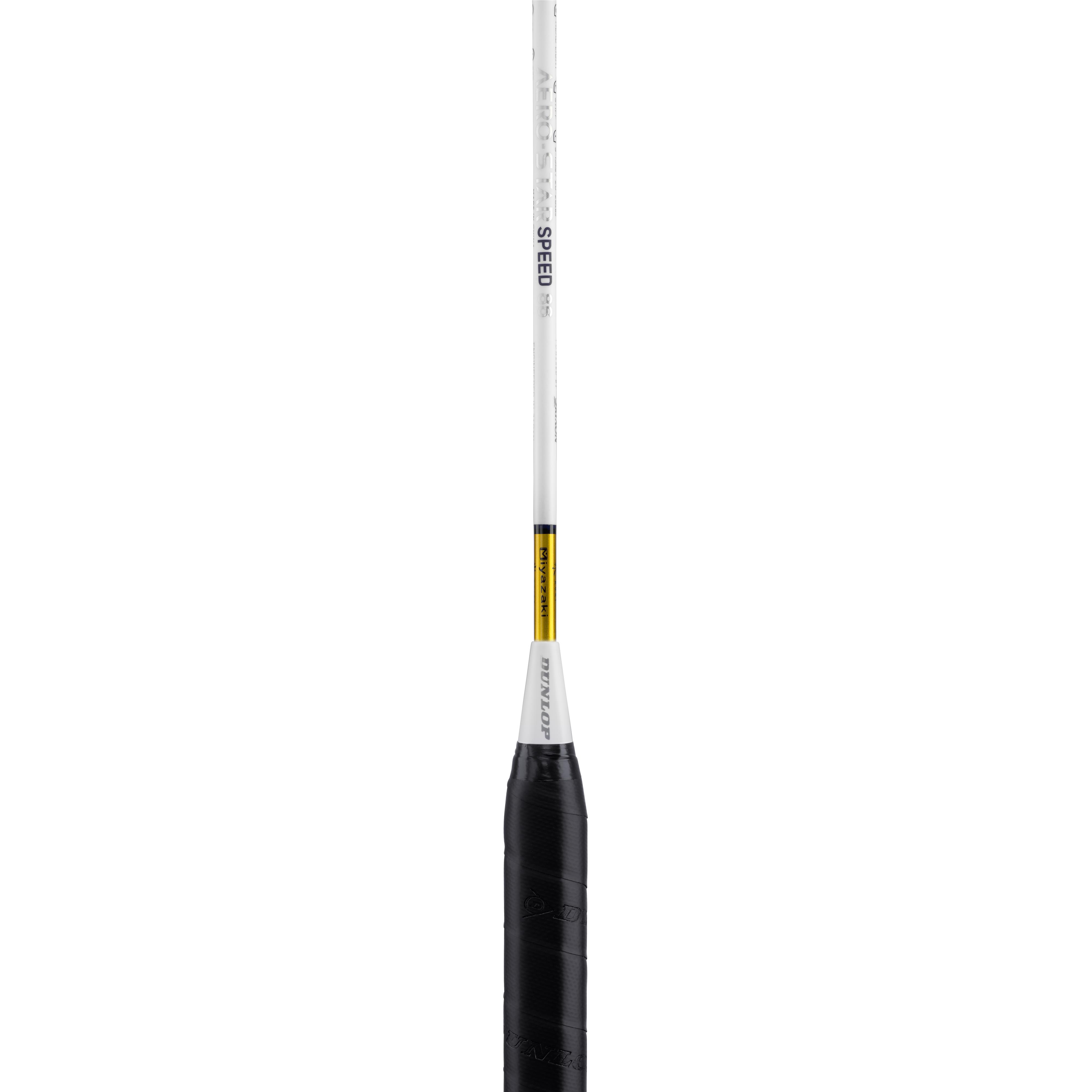 Dunlop Badmintonschläger Aero-Star Speed 86 weiß/blau bespannt