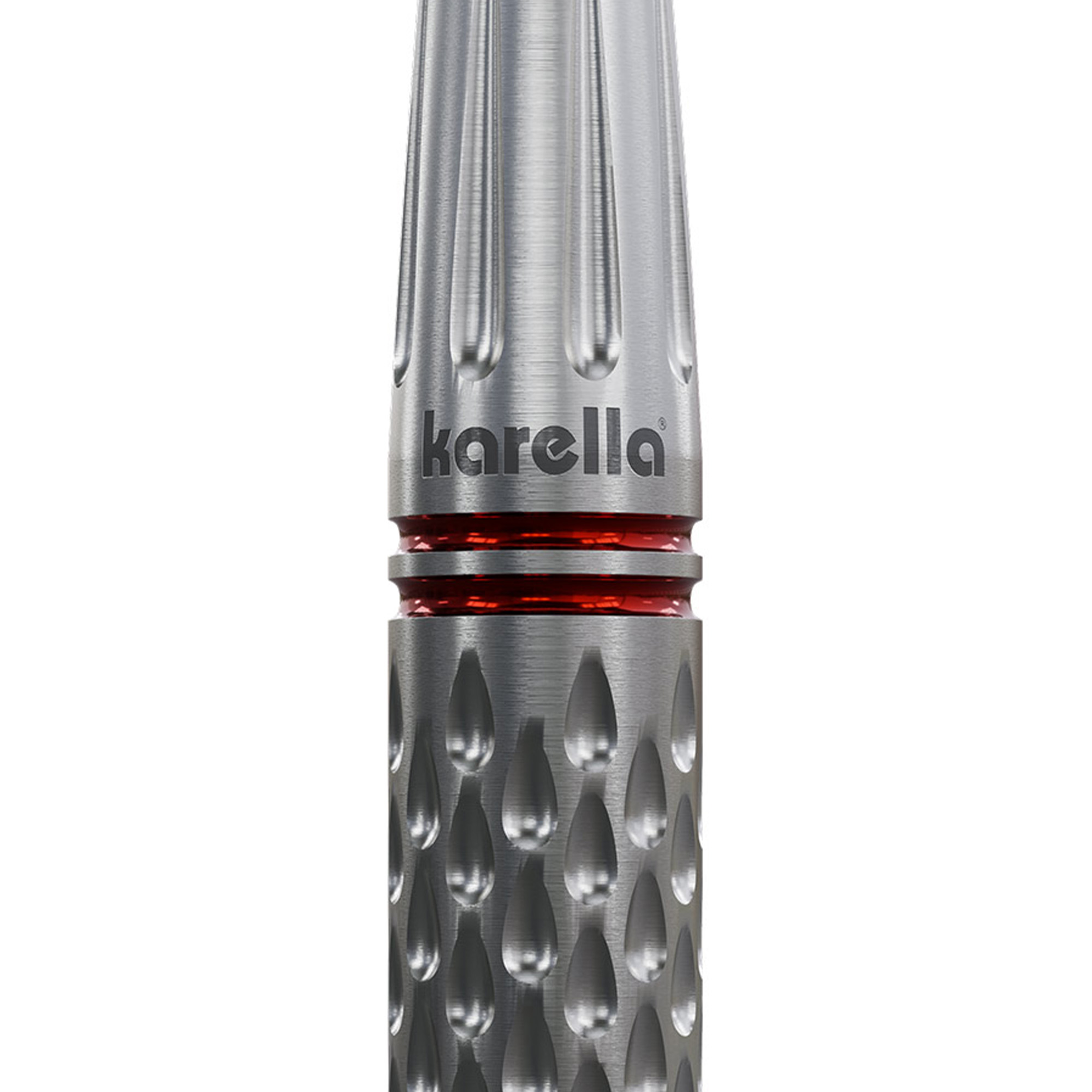 Steeldart Karella Commander, silber, 90% Tungsten, 23g Dartpfeile