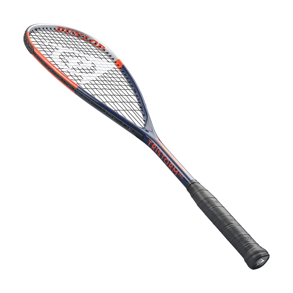 Squashschläger TRISTORM PRO DARK BLUE/ORANGE/SILVER