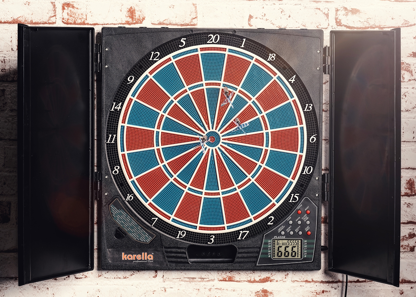 Dartautomat Karella CB-25 elektronische Dartscheibe