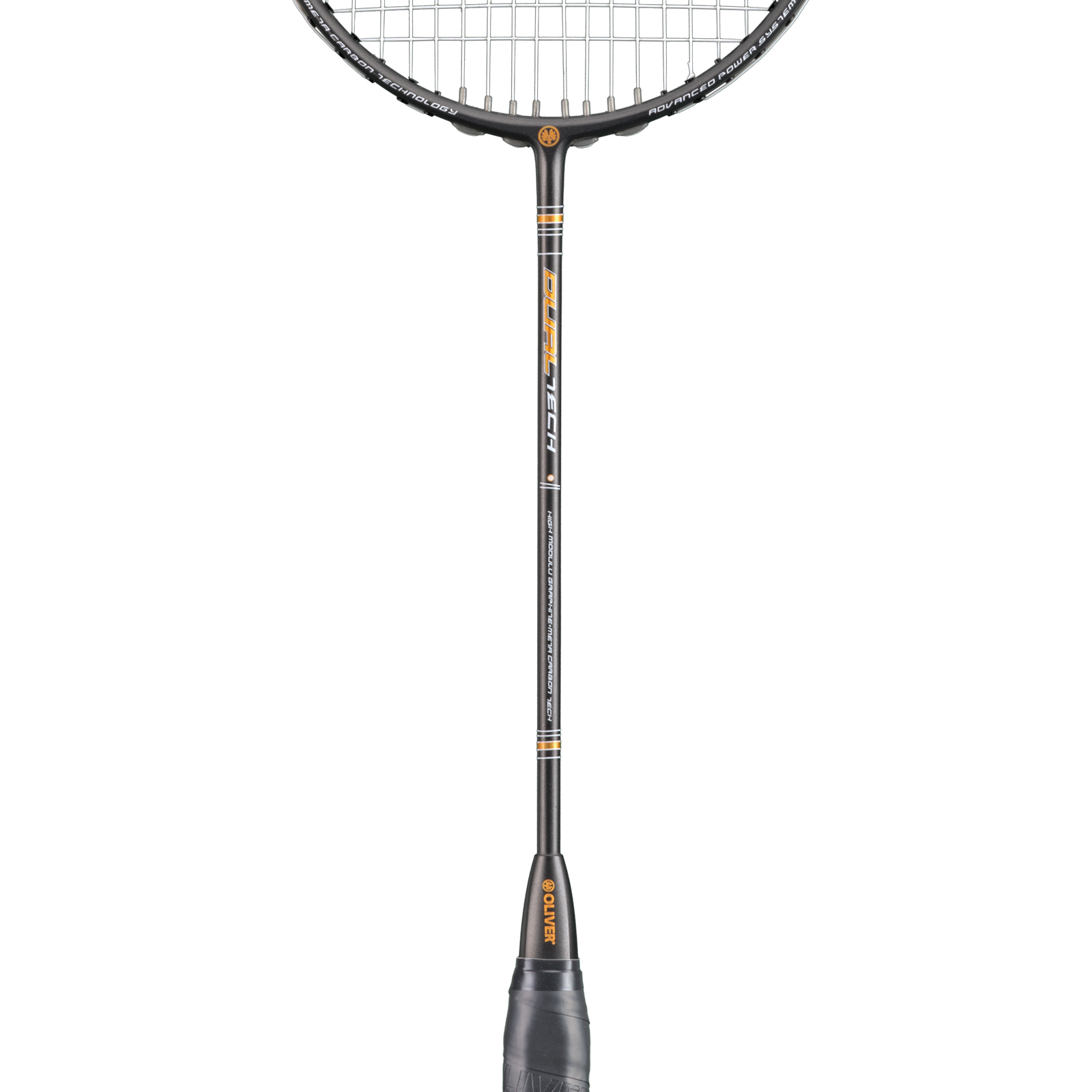 OLIVER Badmintonschläger DUAL TEC bespannt