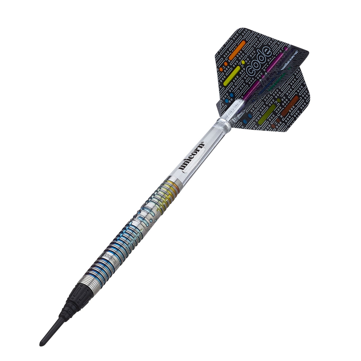 Unicorn Jeffrey de Zwaan Code Players Fléchettes Souples 22g