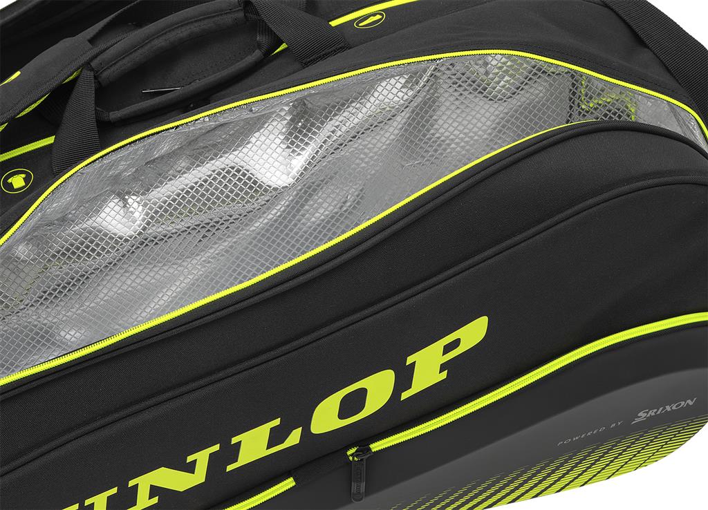 Racketbag SX-PERFORMANCE 12RKT THERMO Black/Yellow