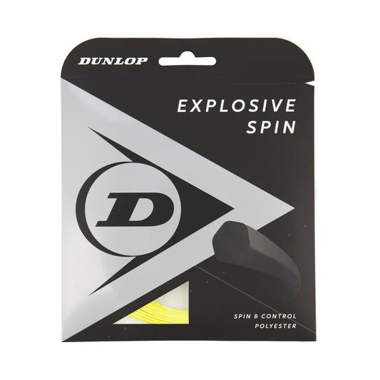 Tennis String EXPLOSIVE SPIN 16G SET YELLOW 1PC 1.30
