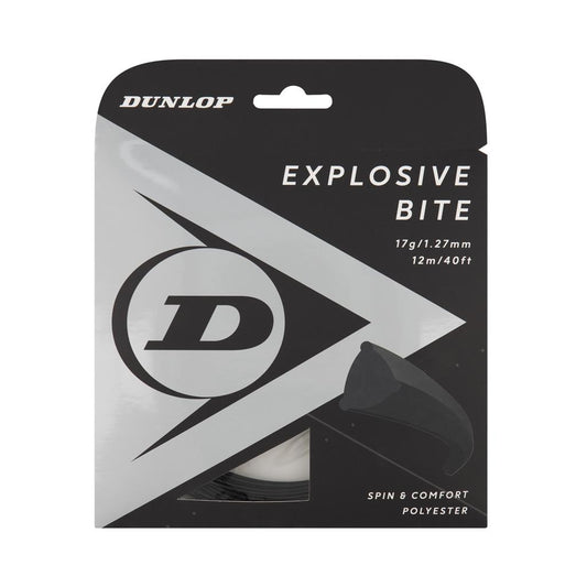 Tennis String EXPLOSIVE BITE 17G BK D 12M SET 1.27