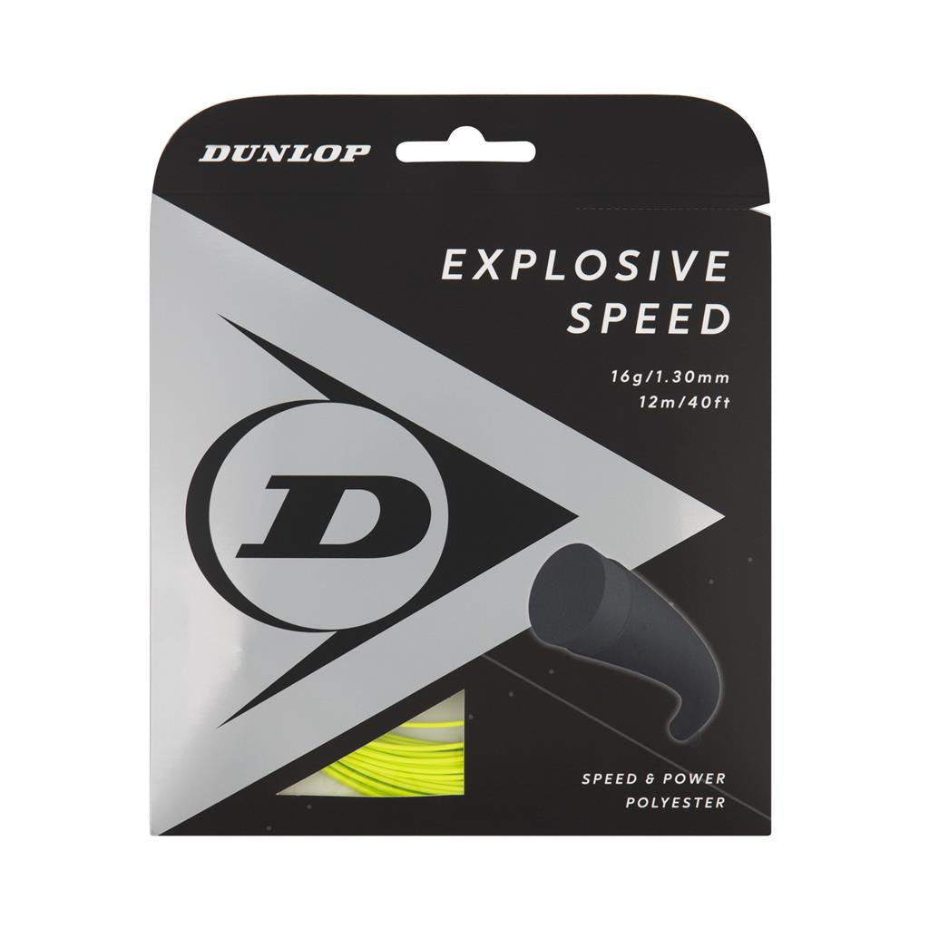 Tennis Saite EXPLOSIVE SPEED 16G/1,30 gelb 12M SET