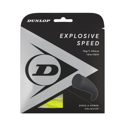 Tennis Saite EXPLOSIVE SPEED 16G/1,30 gelb 12M SET