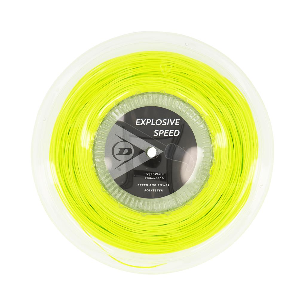 Tennis Saite EXPLOSIVE SPEED 17G gelb 200M REEL 1,25