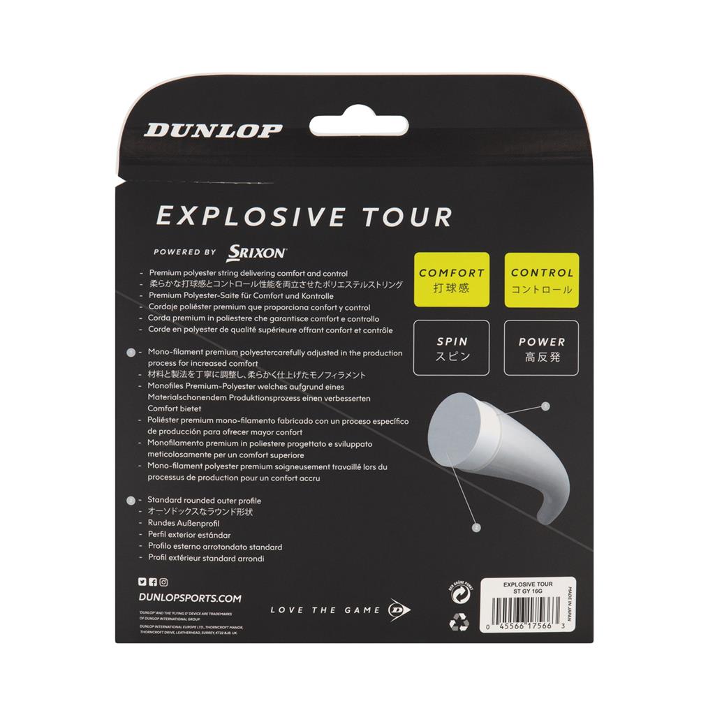 Cordage de tennis EXPLOSIVE TOUR 16G SL D 12M SET 1,30
