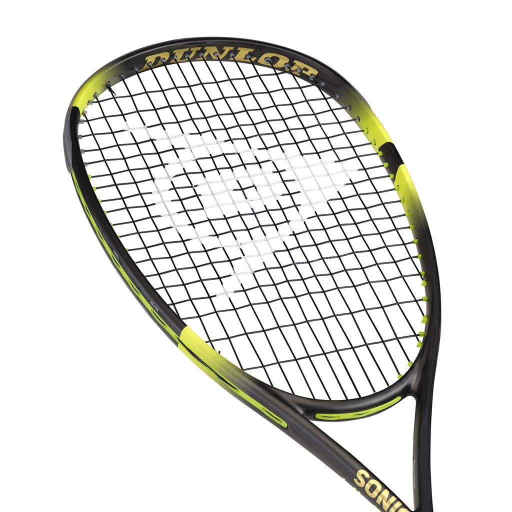 Dunlop Squashschläger SONIC CORE ULTIMATE 132 schwarz/gelb Squash