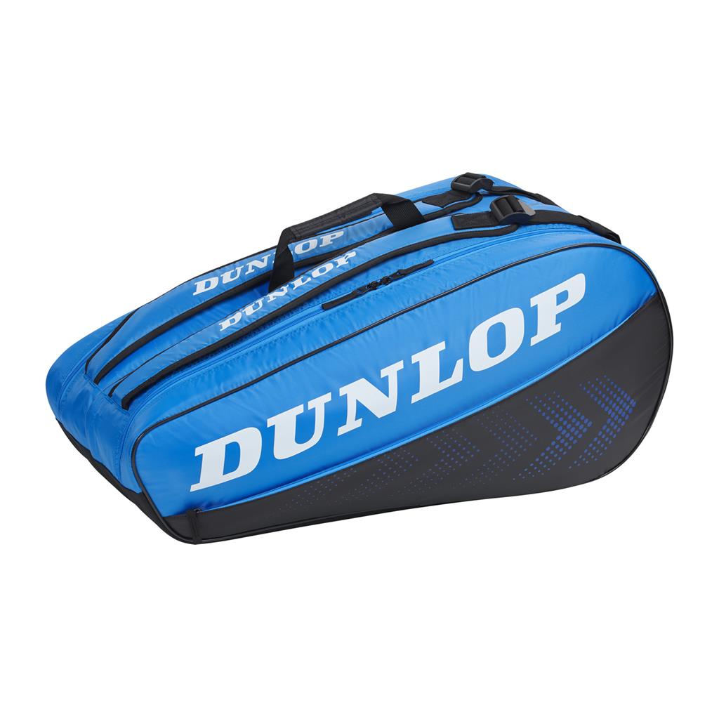 Dunlop Sports FX-CLUB 10RKT Tennis Racketbag BLACK/BLUE