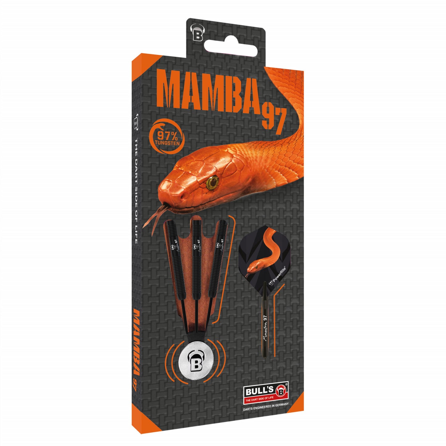 BULL'S Mamba 97 M1 Fléchettes Acier