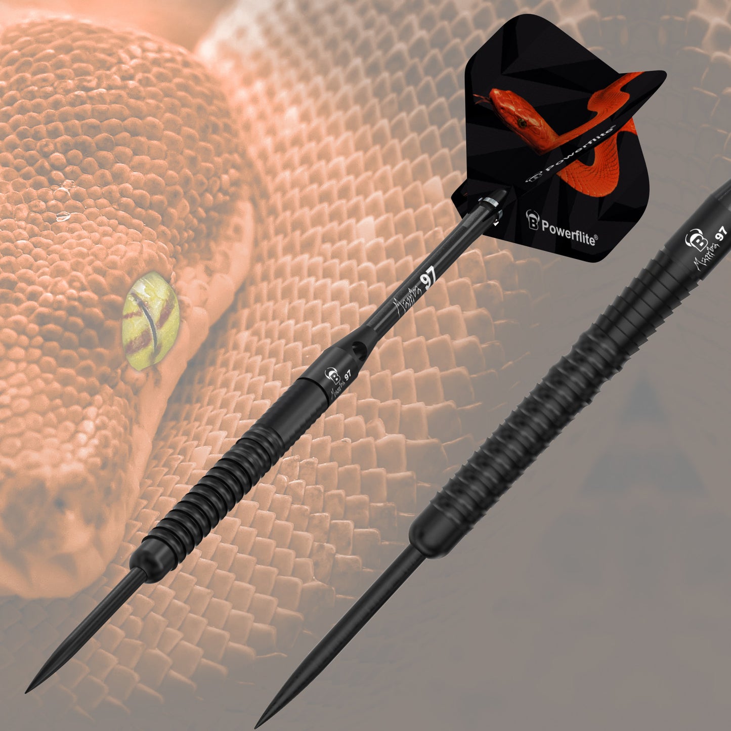 BULL'S Mamba 97 M6 Steel Dart Fléchettes