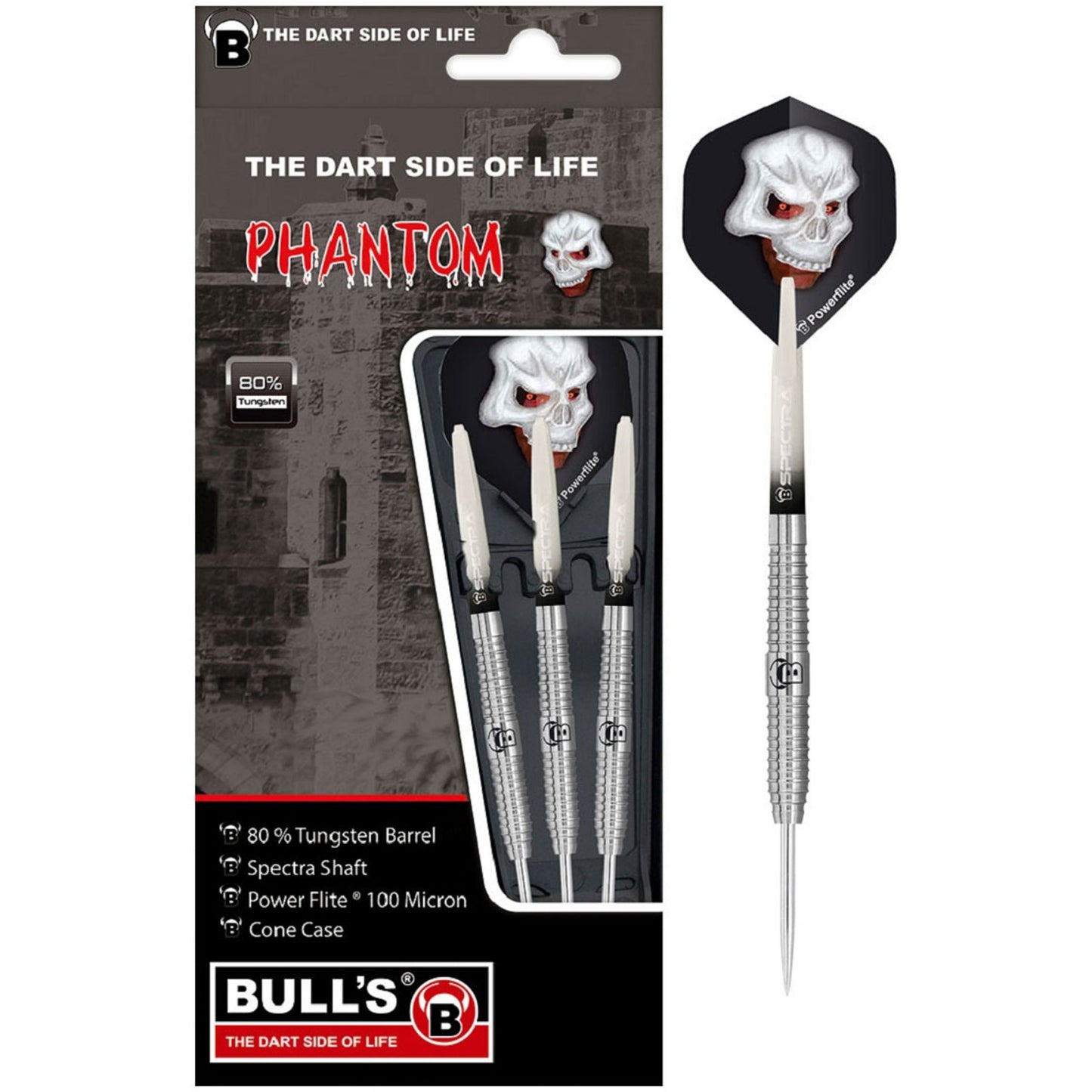 BULL'S Phantom PT3 Fléchettes Acier